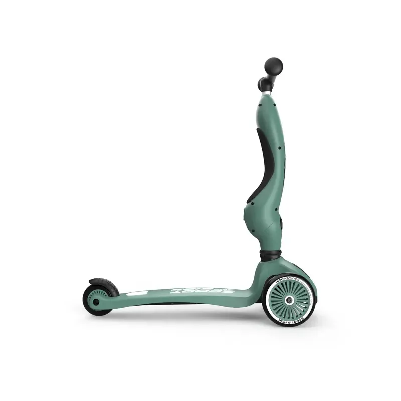 2-in-1 Kolmerattaline tõukeratas Scoot And Ride Highwaykick 1 Roheline - Laos!