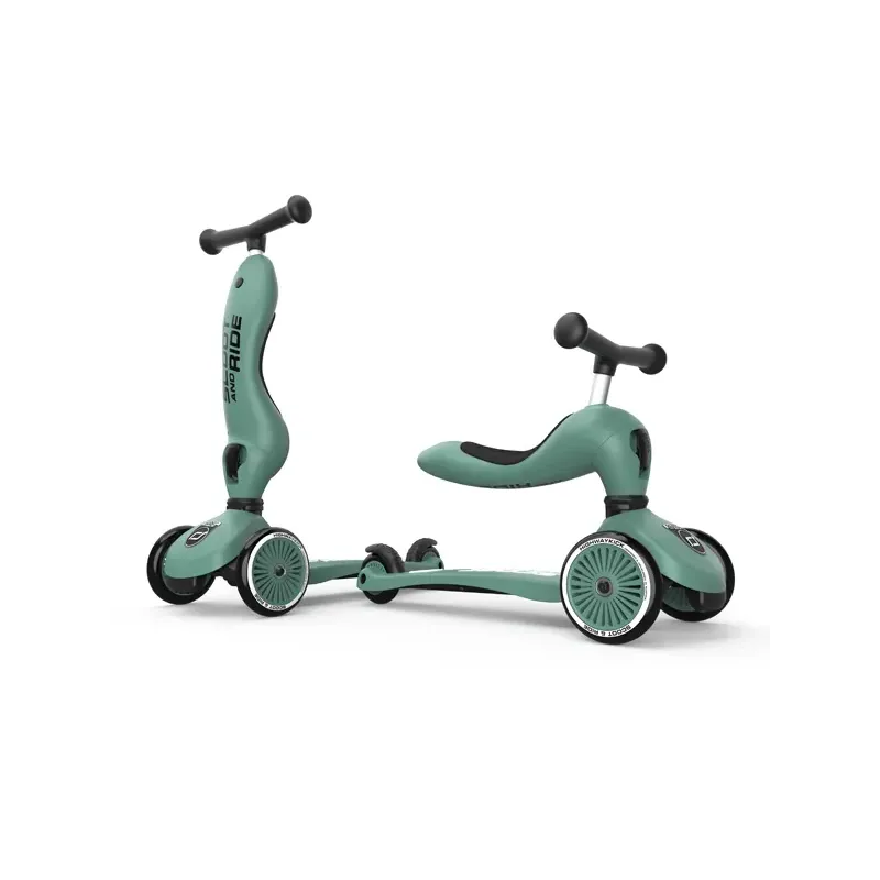 Parim tõukeratas väikelastele Scoot & Ride Highwaykick 1 Forest