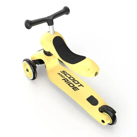 Трехколесный самокат 2-в-1 Scoot And Ride Highwaykick 1 Lemon