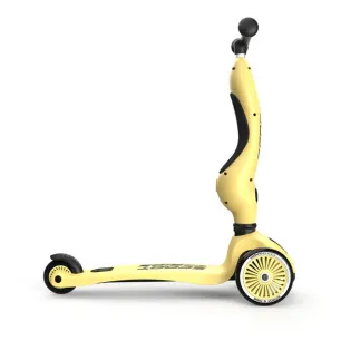 2-in-1 Scoot And Ride Highwaykick 1 Lemon Kolmerattaline tõukeratas