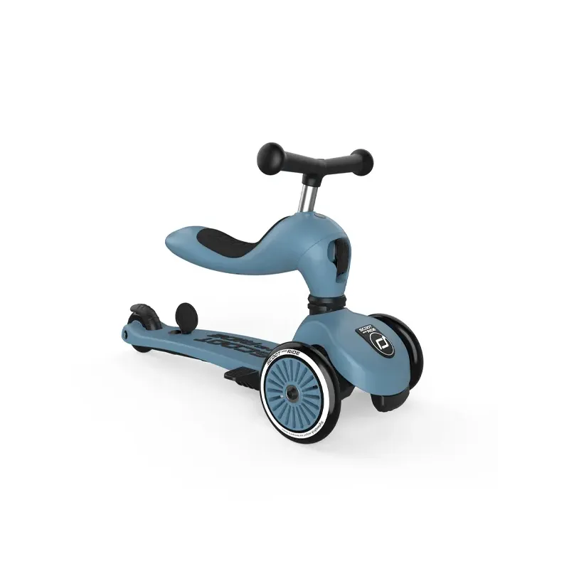 2-in-1 Kolmerattaline tõukeratas Scoot And Ride Highwaykick Push and Go