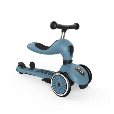 2-in-1 Kolmerattaline tõukeratas Scoot And Ride Highwaykick Push and Go
