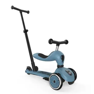 2-in-1 Scoot And Ride Highwaykick Push and Go Kolmerattaline tõukeratas