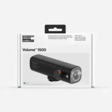 Lampka rowerowa BOOKMAN Volume Front 1500 - TU