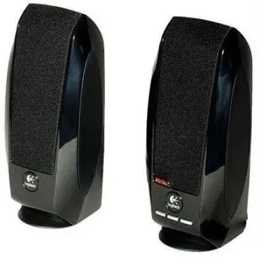 Logitech LGT-S150 Black 2.0 Stereo Speakers Total RMS power: 1.2 watts RMS (0.6 watts per satellite)  W