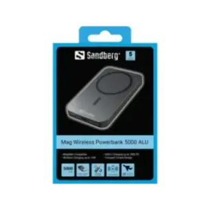 Sandberg 420-96 Mag Wireless Powerbank 5000ALU Sandberg 420-96 Mag Wireless Powerbank 5000ALU