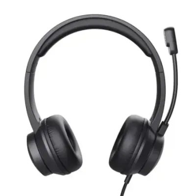 Trust HS-201 Headset Wired Head-band Office/Call center USB Type-A Black