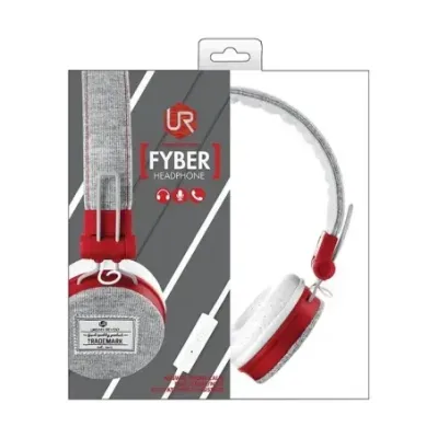 TRUST HEADSET FYBER/GREY/RED 20073