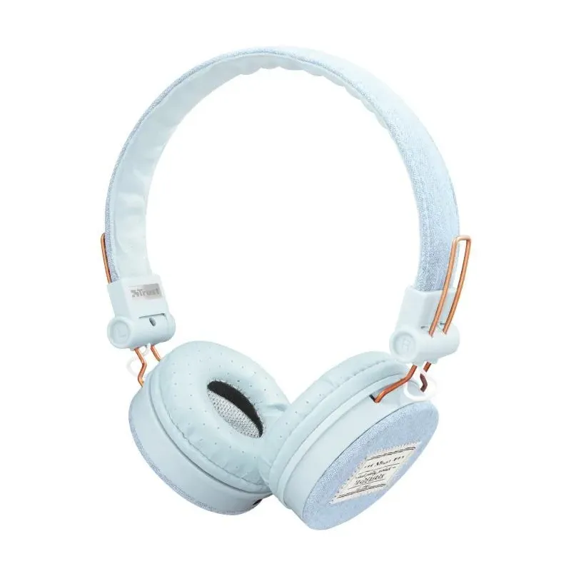 TRUST HEADSET FYBER/LIGHT DENIM 23610