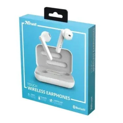 TRUST HEADSET PRIMO TOUCH BLUETOOTH/WHITE 23783