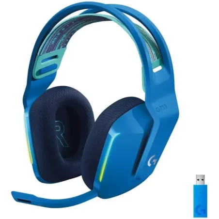 LOGITECH HEADSET GAMING G733 WRL/BLUE 981-000943