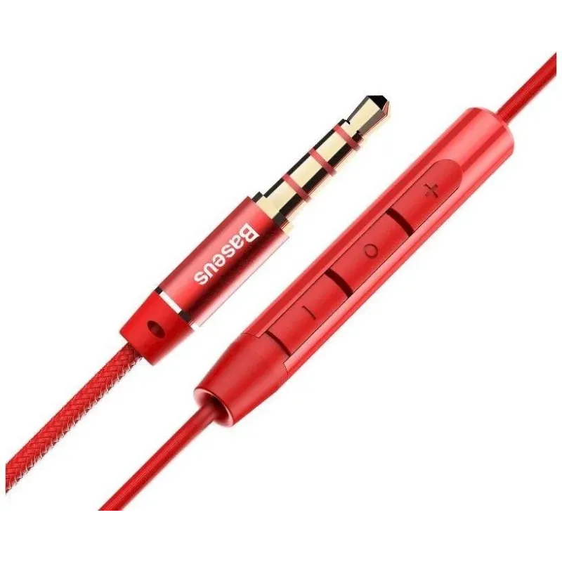 BASEUS HEADSET IN-EAR H06/RED NGH06-09