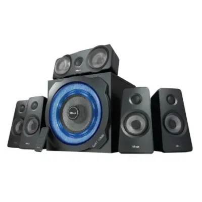 Speaker TRUST P.M.P.O. 180 Watts 3xStereo jack 3.5mm Black 21738