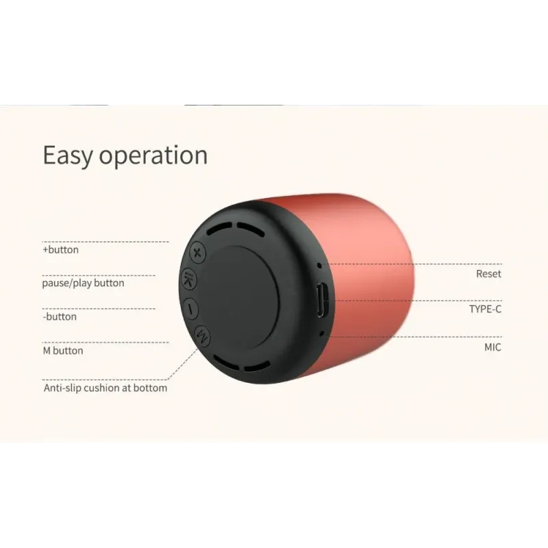 Portable Speaker|NILLKIN|Black|Portable/Wireless|Bluetooth|6902048169067