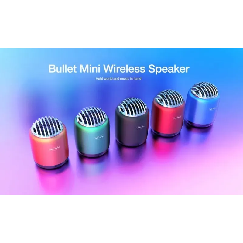 Portable Speaker|NILLKIN|Red|Portable/Wireless|Bluetooth|6902048169098
