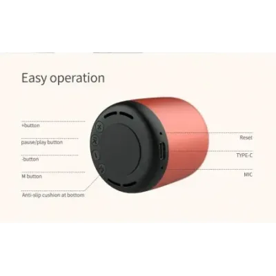 Portable Speaker|NILLKIN|Black|Portable/Wireless|Bluetooth|6902048169104