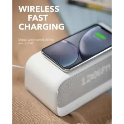 Portable Speaker SOUNDCORE Wakey White Wireless 2xUSB 2.0 Bluetooth A3300G21