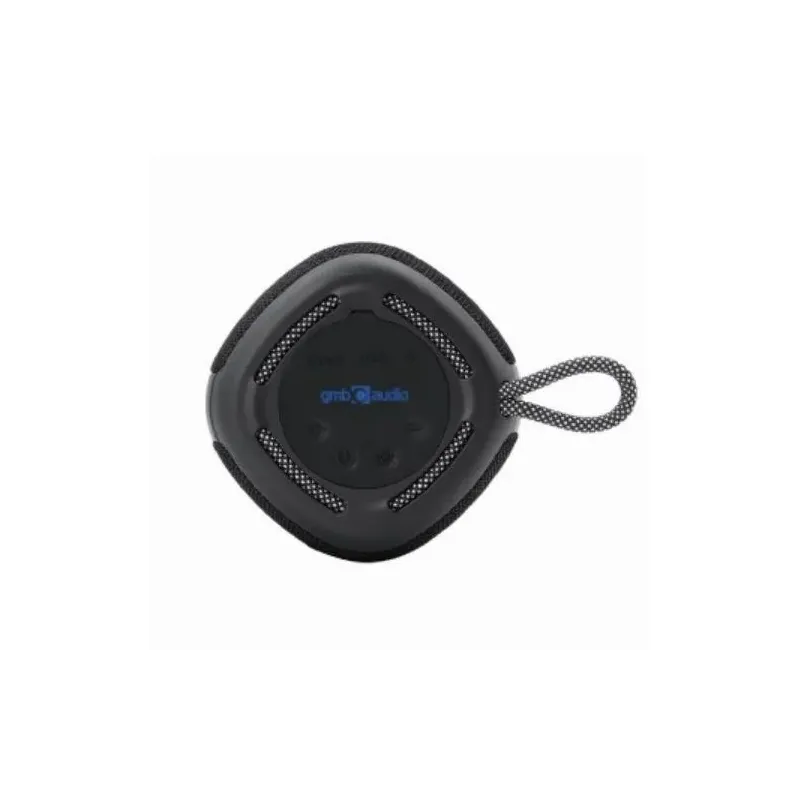 Portable Speaker GEMBIRD Black Portable/Wireless 1xUSB-C Bluetooth SPK-BT-LED-03-BK