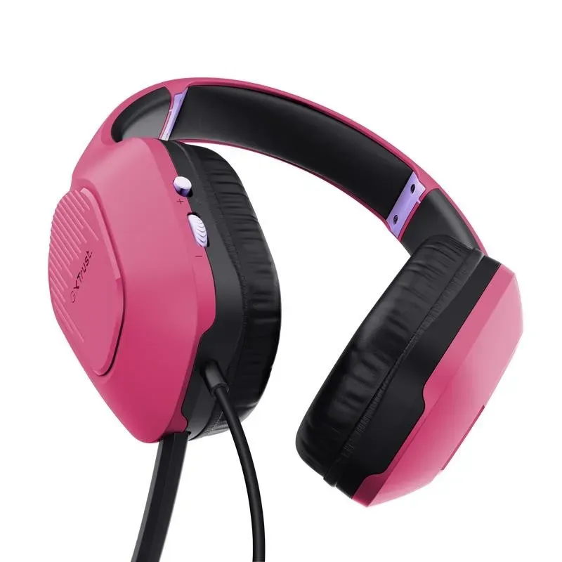TRUST HEADSET +MOUSE+MOUSEPAD/GXT 790 PINK 25179