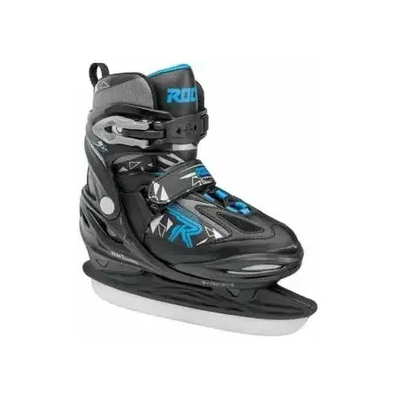 Roces Moody 3.0 Adjustable Kids Ice Skates (Black|36-40)