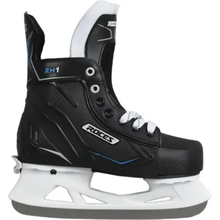 Roces RH1 Adjustable Ice Hockey Skates (Black|31-34)
