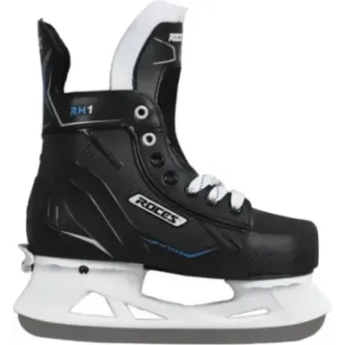 Roces RH1 Adjustable Ice Hockey Skates (Black|35-38)