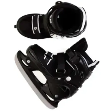 Supreme Justerbar Kids Ice Skates (Black|31-34)