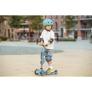 Детский комплект защиты Scoot and Ride Protector Set Steel Детский комплект защиты Scoot and Ride Protector Set Steel