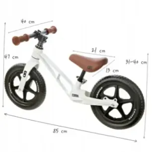 Super kerge jooksuratas Croxer Coma White/Brown
