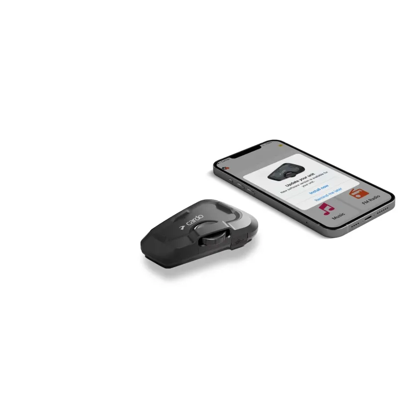 Cardo Spirit HD Duo motorcycle intercom 2 channels 600 m Black