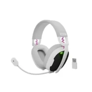 Genesis Fury Fukya F6 Gaming Headset with Microphone, White