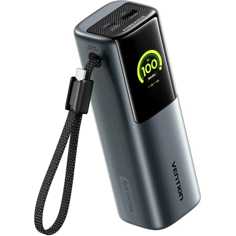 Powerbank Vention Powerhive Series 20000mAh 165W + kabel USB-C 240W