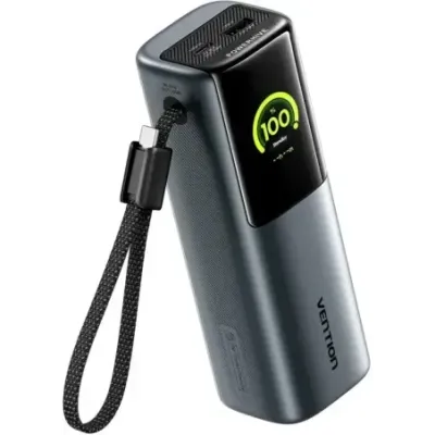 Powerbank Vention Powerhive Series 20000mAh 165W + kabel USB-C 240W