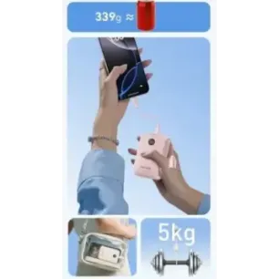 Powerbank Vention 20000mAh 2 x USB-C 1x USB-A z wyświetlaczem 22,5W niebieski