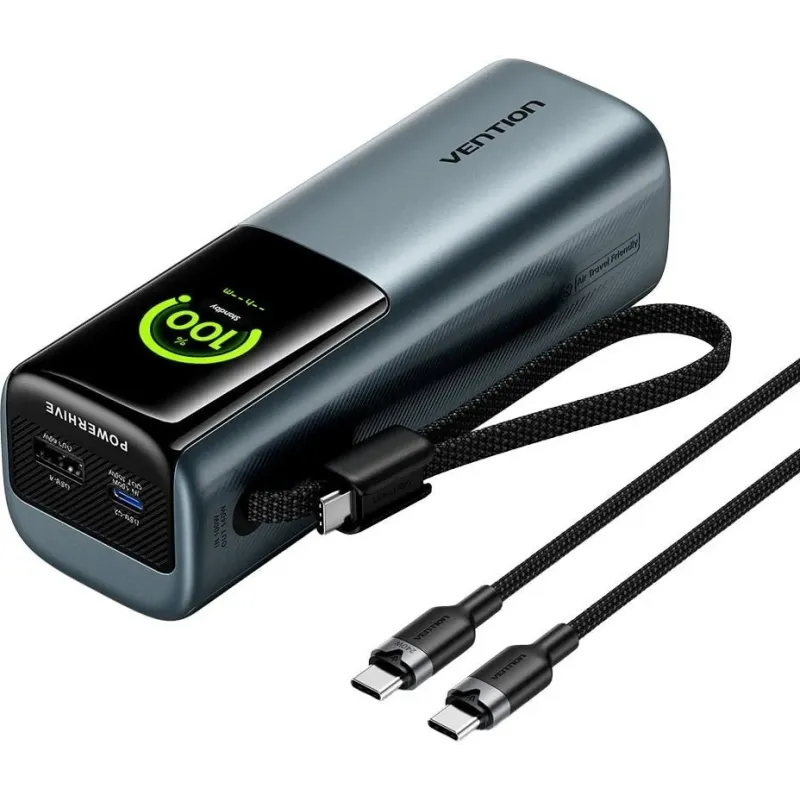 Powerbank Vention Powerhive Series 27000mAh 200W + kabel USB-C 240W