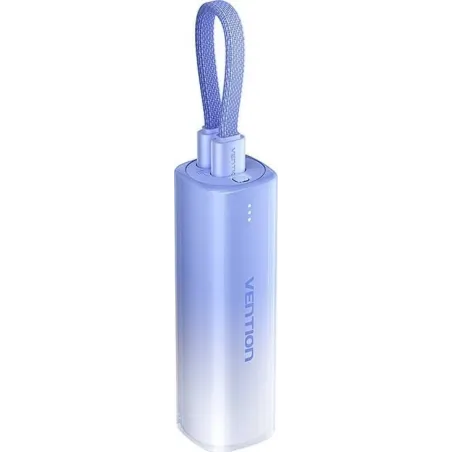 Powerbank Vention 20W PD USB-C Lightning 5000 mAh niebieski gradient