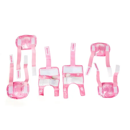 Laste kaitsmete komplekt Croxer Fibre Pink
