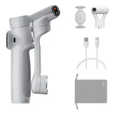 Insta360 Flow 2 AI Tracker Bundle Smartphone camera stabilizer Light grey