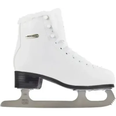 Roces Paradise Eco-Fur Figure Skates (White|43)