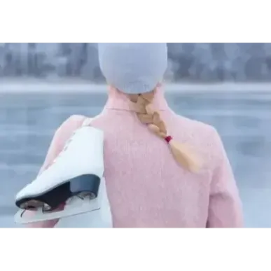 Roces Paradise Eco-Fur Figure Skates (White|43)