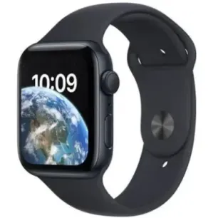 Apple Watch SE MNK03EL/A Smart watches GPS (satellite) Retina LTPO OLED Touchscreen 44mm Waterproof Bluetooth Wi-Fi