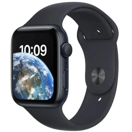 Apple Watch SE MNK03EL/A Smart watches GPS (satellite) Retina LTPO OLED Touchscreen 44mm Waterproof Bluetooth Wi-Fi