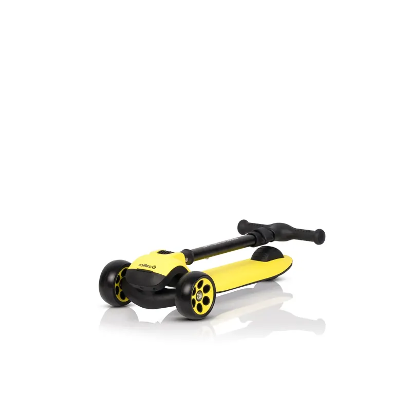 LED 3-колесный самокат Yellow/Black — в наличии, отличная цена!