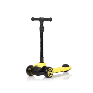 LED 3-колесный самокат Yellow/Black — в наличии, отличная цена!